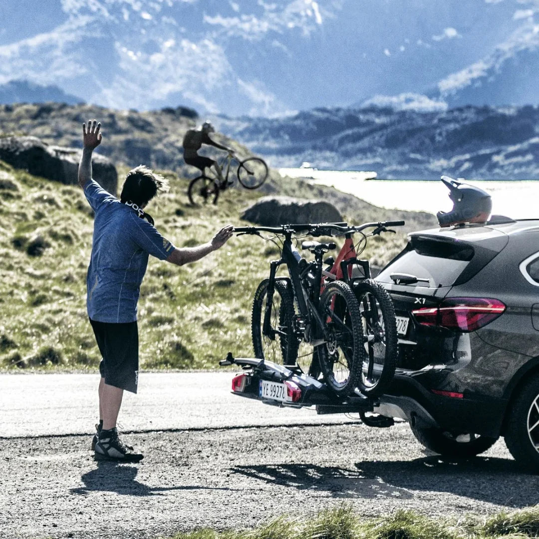 Thule EasyFold XT 2 Bike Carrier - Foldable and compact carrier for 2 bikes