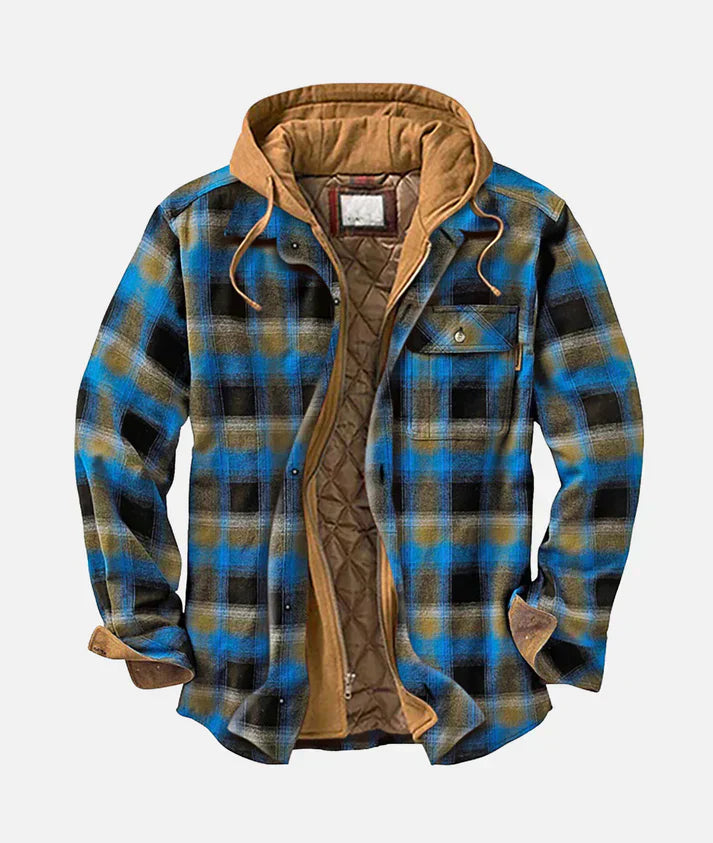 Savrani™ | Patchwork checked jacket