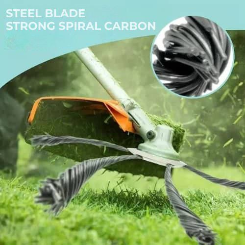 The Lawnmower Head Has 6 Branches Intertwined With Strong Steel Wire