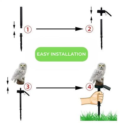 MagicNight Solar LED Owl